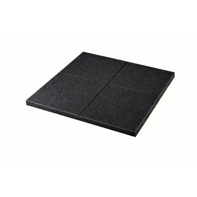 Pavele Cauciuc Plane 1000X1000X40 mm - Negru