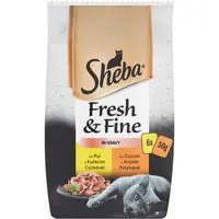 Sheba Minipouch Selectii De Pasare 6 X 50 g