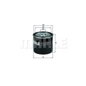Filtru ulei MAHLE ORIGINAL OC 215