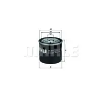 Filtru ulei MAHLE ORIGINAL OC 215
