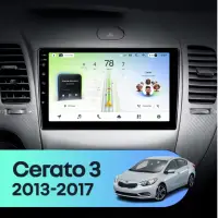 Navigatie Auto Teyes CC4L DTS Kia Cerato 3 2012-2017 6+64GB 9" QLED Qualcomm 2Ghz, Android 4G Bluetooth 5.1 DSP