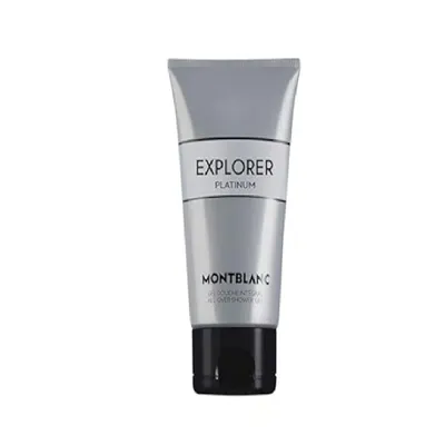 Gel de duș Montblanc Explorer Platinum Toate tipurile de piele