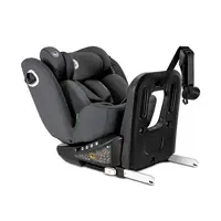 Scaun auto pentru copii Lorelli Auriga Grey i-Size, isofix, anti rebound bar, rotativ 360, SPS, 0 luni-12 ani, 40-150 cm