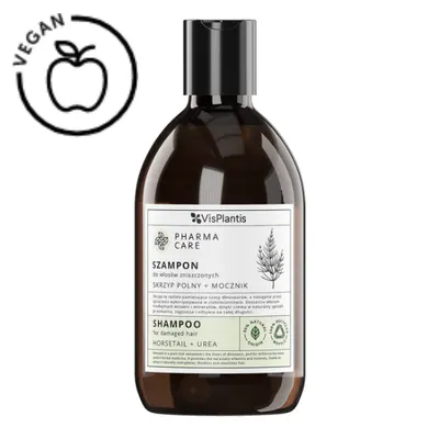 Sampon Pharma Care pentru par deteriorat cu Coada Calului si Uree, Green Pharmacy | 500 ml