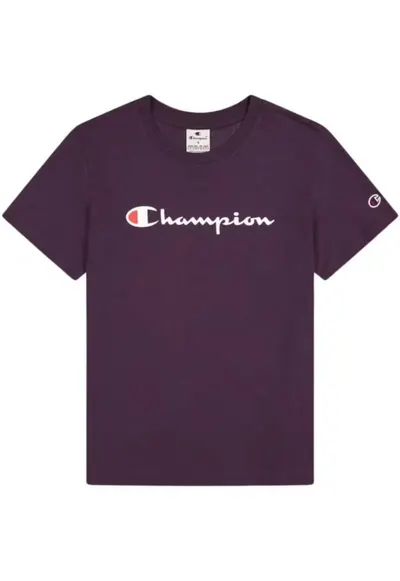 Tricou sport dama bumbac - mov - maneca scurta