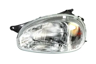 Far fata Stanga (H4, manual, fara motoras, culoare insert: cromat) potrivit OPEL COMBO/MINIVAN, CORSA B, CORSA B/HATCHBACK