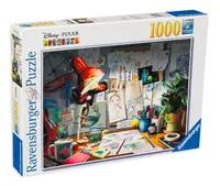 Puzzle Ravensburger din 1000 de piese - Biroul pictorului