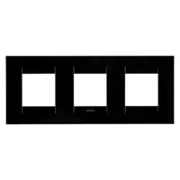 Placa ornament CProiector HORUS GEO International - IN TECHNOPOLYMER - 2+2+2 modul HORIZONTAL - TGEOR BLACK - CProiector HORUS
