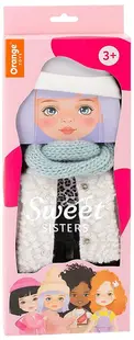 Orange Toys Sweet Sisters Sweet Sisters set de haine pentru păpuși - haină de blană albă