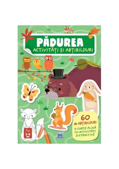 Pădurea. Activități și abțibilduri - Paperback brosat - Roberta Marcolin