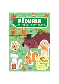 Pădurea. Activități și abțibilduri - Paperback brosat - Roberta Marcolin