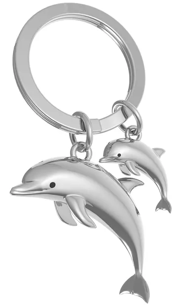 Breloc Metalmorphose - Dolphin Family