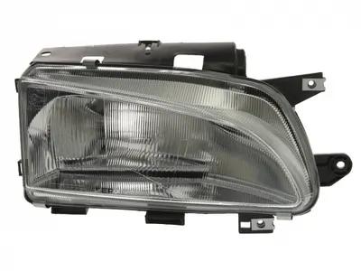 Far dreapta (H4, electric, fundal argintiu) PEUGEOT PARTNER 1996-2008