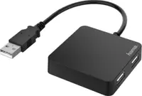 USB Hub HAMA - 200121, 4 porturi , USB 2.0, negru
