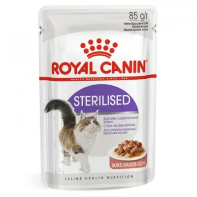 Hrana umeda pentru pisici Royal Canin Sterilised Gravy 85 gr