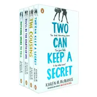 Karen McManus 4 Books Collection Set (Nothing More To tell, The Cousins, Two Can Keep a Secret, You will be the Death of Me)