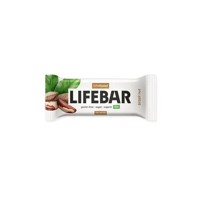 Baton cu nuci braziliene bio 40g Lifebar