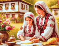 Set de pictat după numere MagicArt - Tort festiv (cu drepturi de autor)
