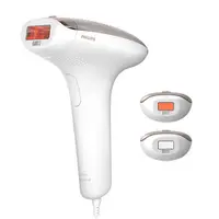 Fotoepilator Philips - Lumea Advanced SC1998/00, 5 nivele, 3 atașamente, 250.000 impulsuri, alb