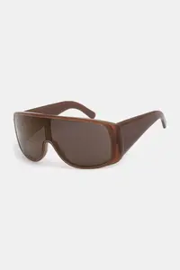 MM6 Maison Margiela ochelari de soare MARGIELA MASK BROWN