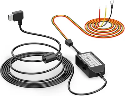 Kit de montare VIOFO - HK4, Type-C - Low Voltage Battery Protection, negru