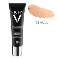 Fond de ten corector Dermablend 3D, nuanta 25 Nude, Vichy | 30 ml