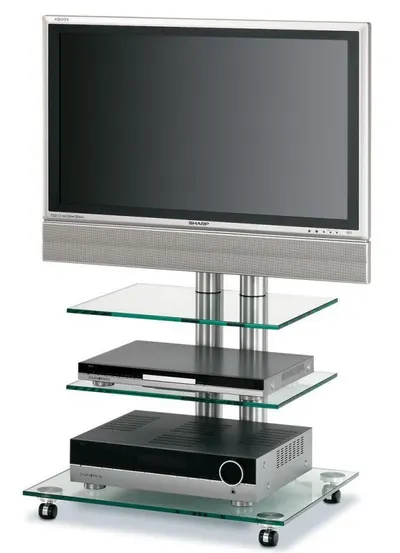 Masă pentru echipamente audio și video Spectral - Panel PL 63, argintiu