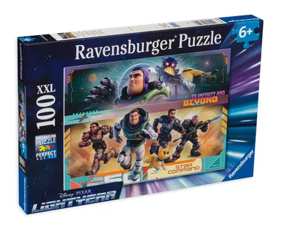 Puzzle Ravensburger din 100 XXL de piese - Aventurile Războinicului