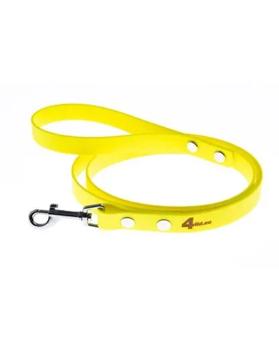 4WILD Lesa galben neon pentru caini 150 cm
