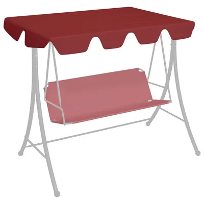 Gossi copertina de rezerva leagan gradina, rosu vin 150/130x105/70 cm