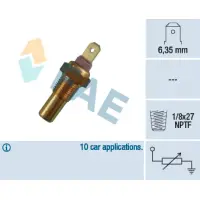 Senzor temperatura lichid racire FAE 31270
