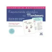 Experimente stiintifice cu Montessori. 40 de fise pentru stimularea interesului pentru stiinta