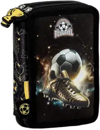 Penar cu accesorii Derform Football 21 - 2 fermoare