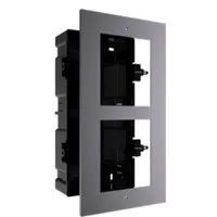 Rama montaj ingropat, pentru interfon modular Hikvision DS-KD-ACF2, 2 module