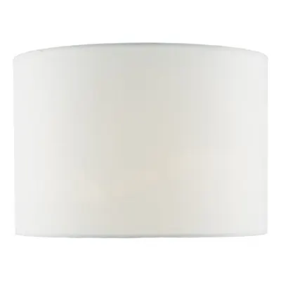 Abajur Ciara White Linen Drum Shade 33cm