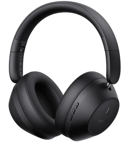 Casti Stereo Baseus Bass 30 Max, Bluetooth, A2DP, Microfon (Negru)