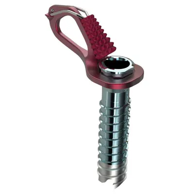Broche Blue Ice Aero Lite 10 cm ultralight 58 g roșu