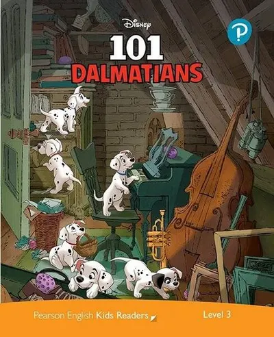 Disney 101 Dalmatians. Pearson English Kids Readers. A1 + Level 3 with online audiobook - Paperback brosat - Marie Crook