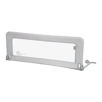 Bariera protectie pat, Lorelli Safety Night, reglabila, 127 cm, Grey