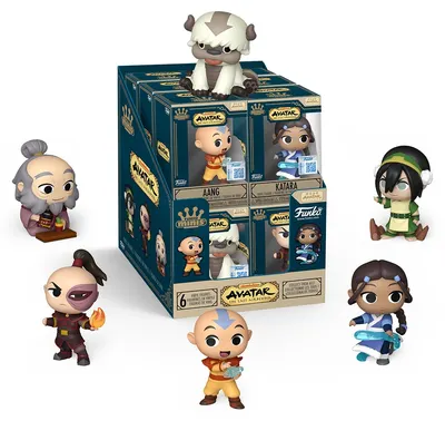 Mini figurină Funko Minis Animation: Avatar: The Last Airbender - Random, sortiment