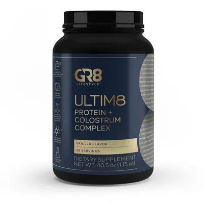 Proteina si Complex cu Colostru cu Aroma de Crema de Vanilie 1150g