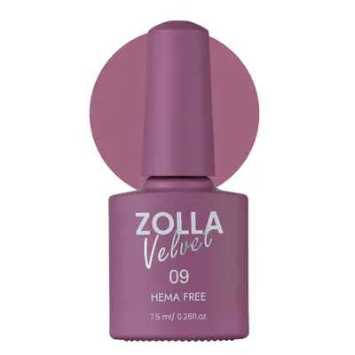 Oja semipermanenta Zolla Velvet Hema Free 09