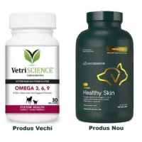 VETRISCIENCE Omega Healthy Skin, supliment piele & blană câini, capsule VETRISCIENCE Omega Healthy Skin, XS-XL, supliment piele & blană câini, flacon, 30 capsule