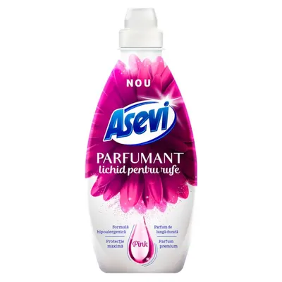 Parfumant Lichid pentru Rufe Asevi Pink, 720 ml