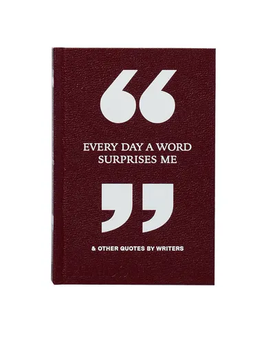 Every Day a Word Surprises Me & Other Quotes by Writers