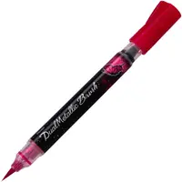 Pensulă Pentel Arts - Dual metallic, roz