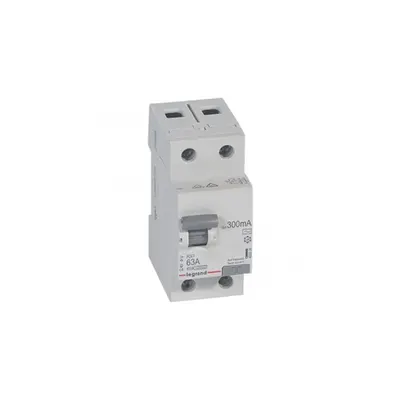 Intrerupator diferential RCD RX³ - 2P 230 V~ - 63 A - 300 mA - tip AC