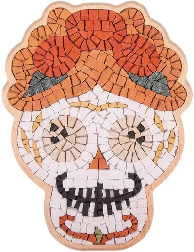 Mozaic de piatră Neptune Mosaic - Craniu mexican, Femeie