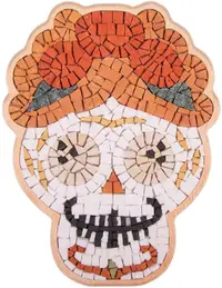 Mozaic de piatră Neptune Mosaic - Craniu mexican, Femeie