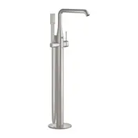 Baterie cada freestanding cu montaj pe pardoseala, culoare supersteel, Grohe Essence